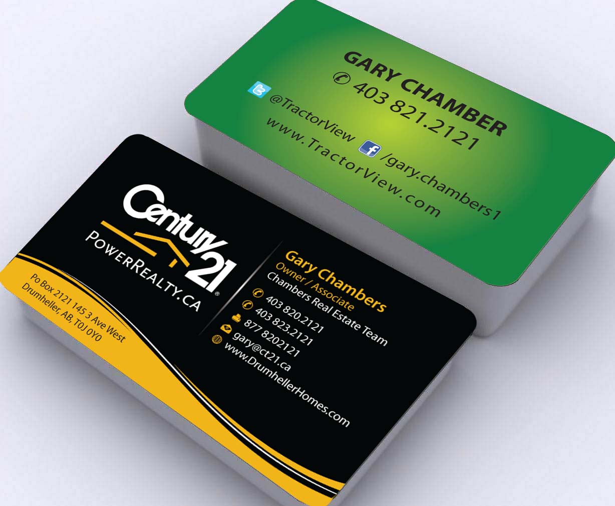 Design de Carte de Visite par Sbss pour Century 21 PowerRealty.ca | Design #2992689