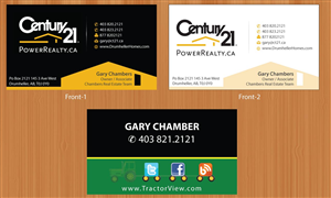 Business Card Design by Sbss for Century 21 PowerRealty.ca | Design: #3002778