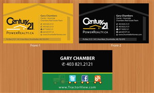 Business Card Design by Sbss for Century 21 PowerRealty.ca | Design: #3002798