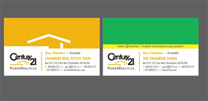 Business Card Design by Savitra for Century 21 PowerRealty.ca | Design: #2990749