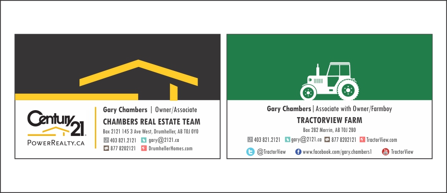 Business Card Design by Savitra for Century 21 PowerRealty.ca | Design #2997707