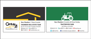 Business Card Design by Savitra for Century 21 PowerRealty.ca | Design: #2997707