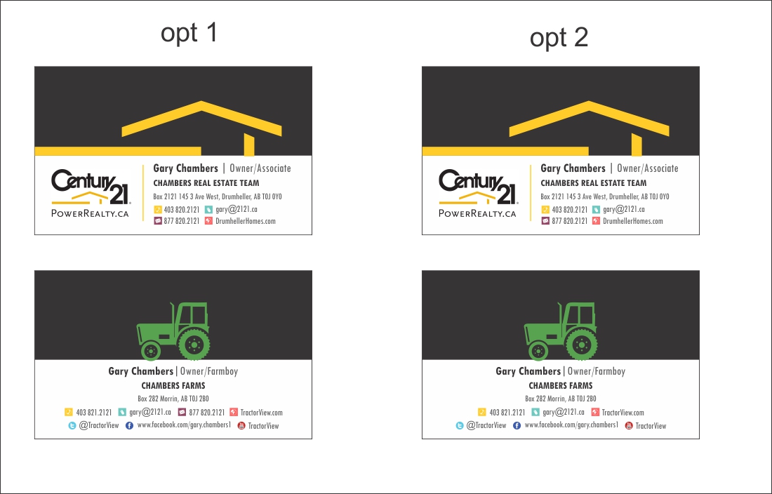 Business Card Design by Savitra for Century 21 PowerRealty.ca | Design #3000479