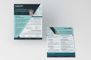 Two-sided Technology Trade Show Flyer | Diseño de Flyer por coo.lt