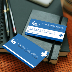 integrative health clinic-Medical massage, acupuncture, chiropractic | Business Card Design by Jet-D