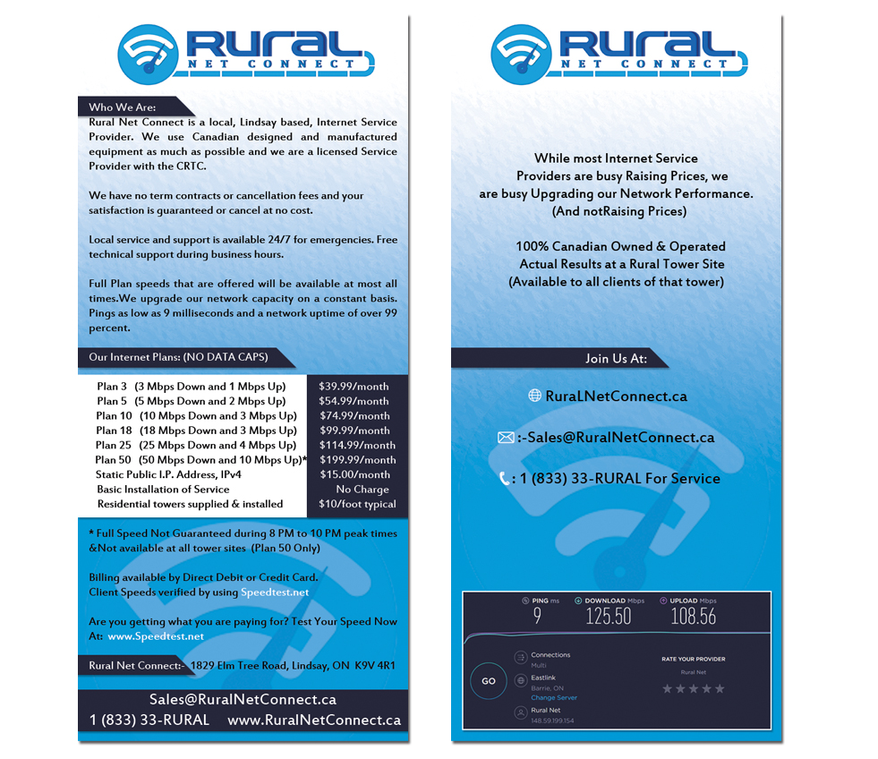 Flyer Design by AditiArts for Rural Net Connect | Design #23616816