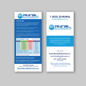 Diseño de Flyer por kousik para Rural Net Connect | Diseño: #23655921