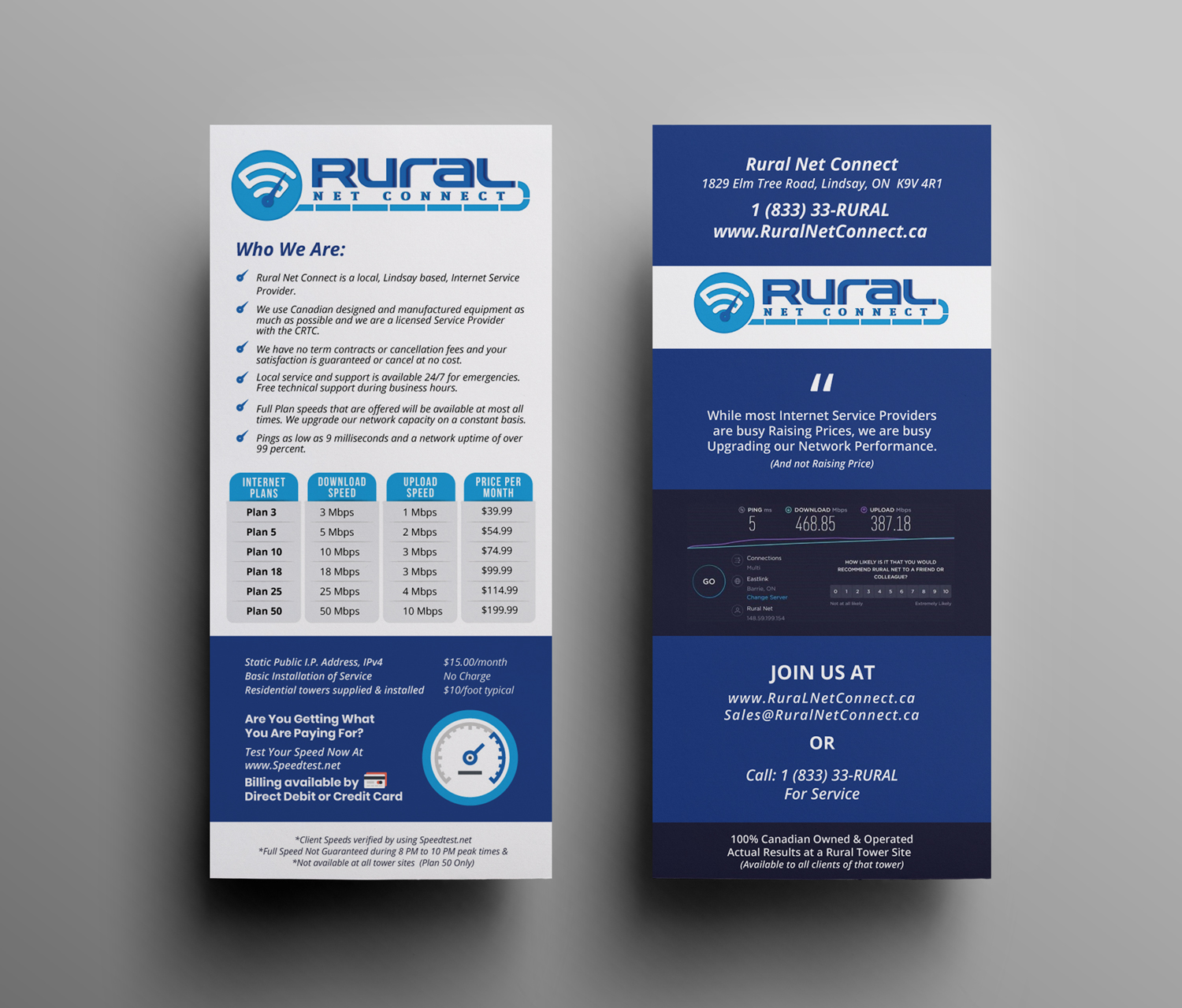 Design de Flyer par JK18 pour Rural Net Connect | Design #23640392