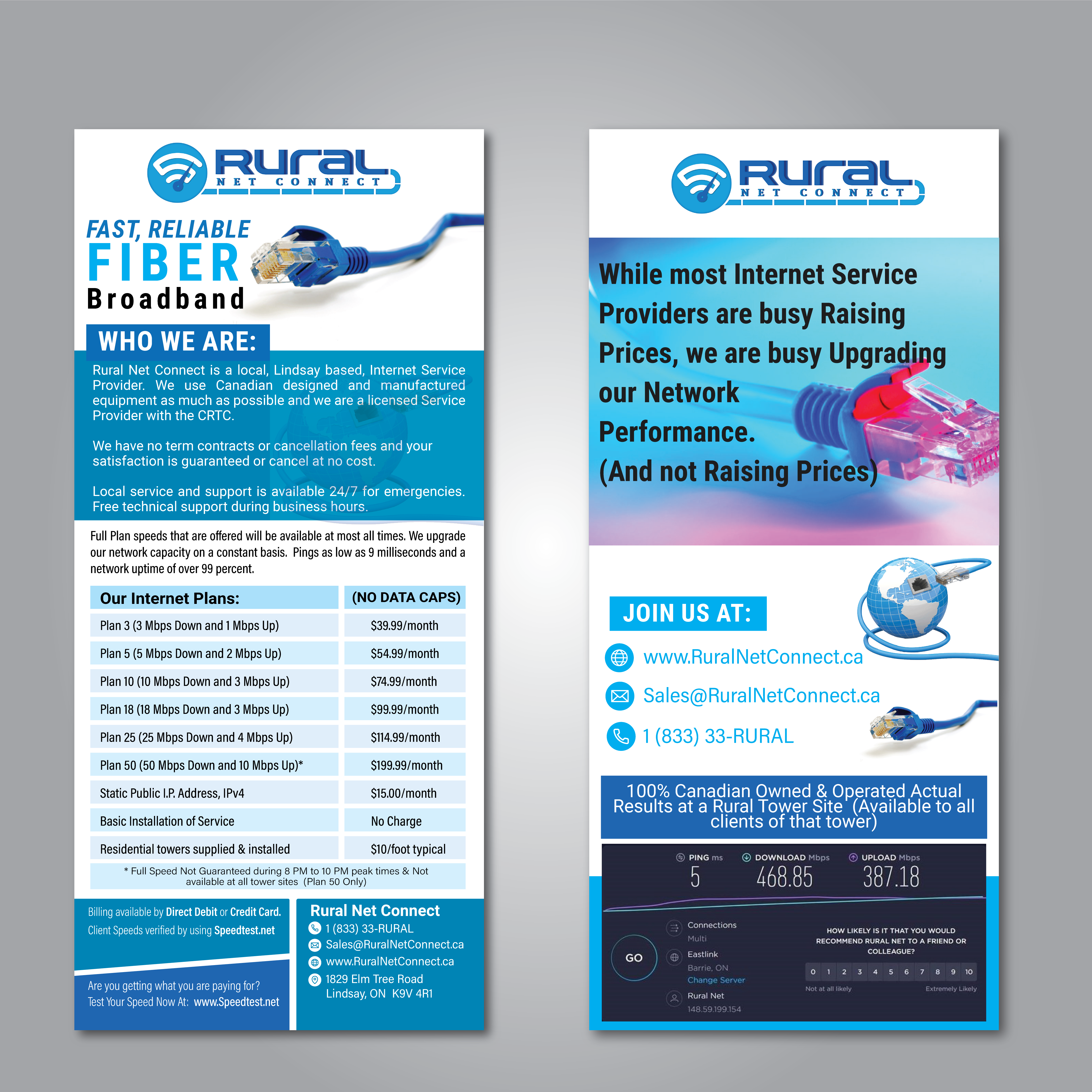 Design de Flyer par colorscheme pour Rural Net Connect | Design #23661214