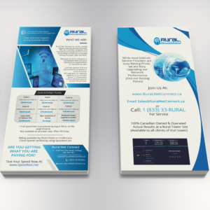 Diseño de Flyer por Mishuy para Rural Net Connect | Diseño: #23622770