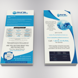 Diseño de Flyer por Mishuy para Rural Net Connect | Diseño: #23622771