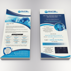 Diseño de Flyer por Mishuy para Rural Net Connect | Diseño: #23623344