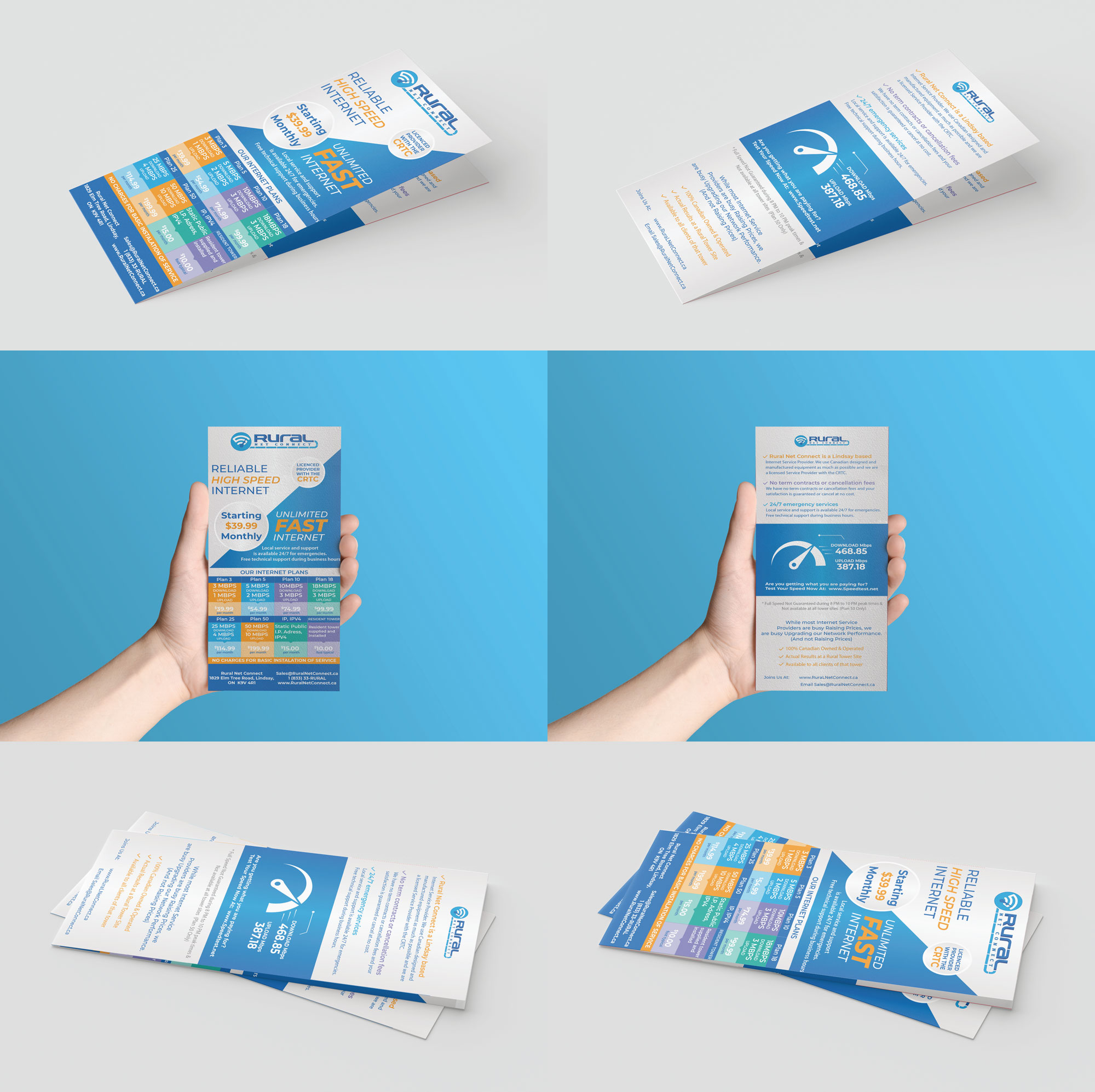Flyer Design by Syed Ajmal Karim for Rural Net Connect | Design #23664614