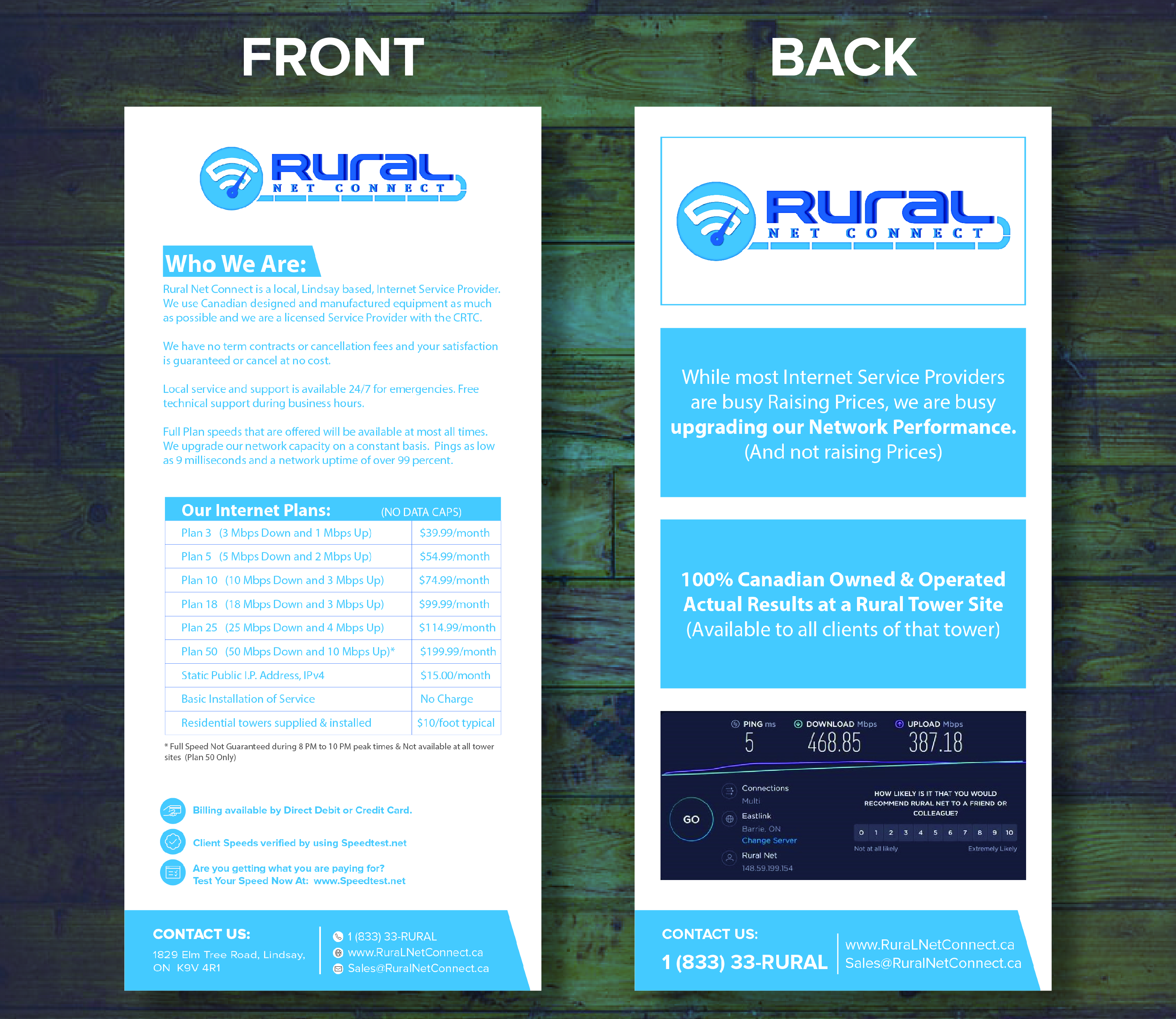 Flyer Design by Vicky designs Inc for Rural Net Connect | Design #23645402
