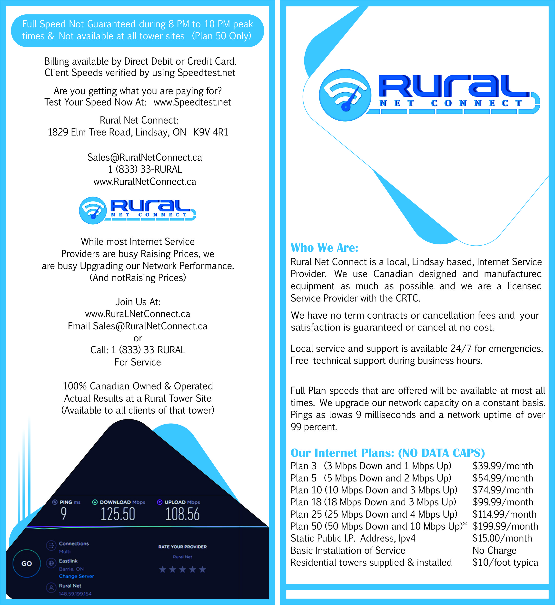 Flyer Design by saurabhmannu20 for Rural Net Connect | Design #23618126