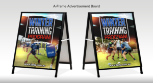 A-Frame Advertisement Board | Design de Panneau par ARTOGRAPHY