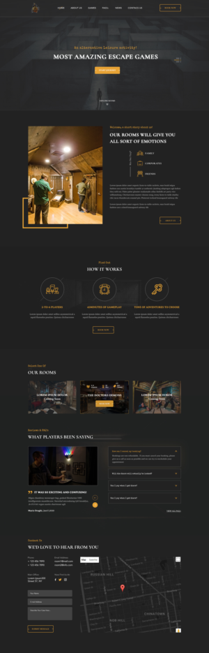 Diseño Web por Starto Agency para The Way Out Gladstone | Diseño: #23616312