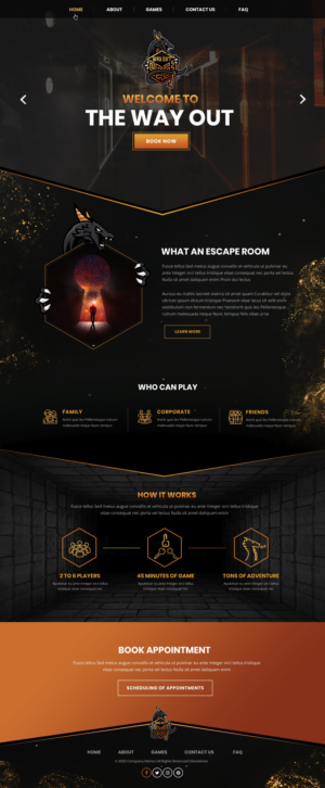 Web Design by pb for The Way Out Gladstone | Design: #23617060
