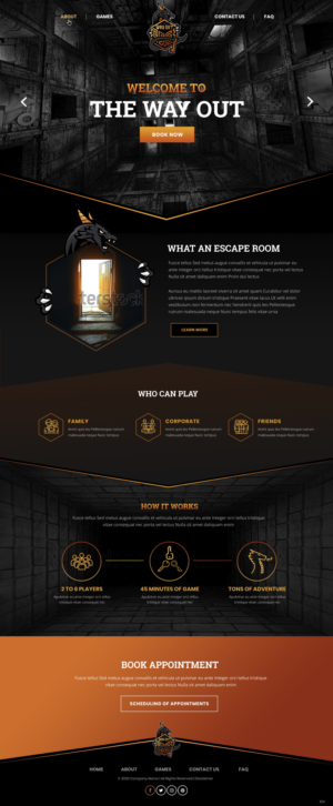 Web Design by pb for The Way Out Gladstone | Design: #23617062