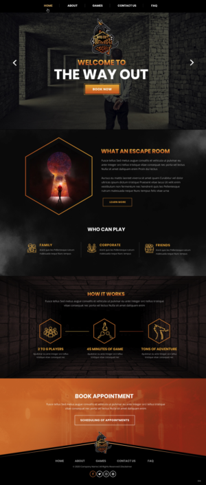 Web Design by pb for The Way Out Gladstone | Design: #23617067