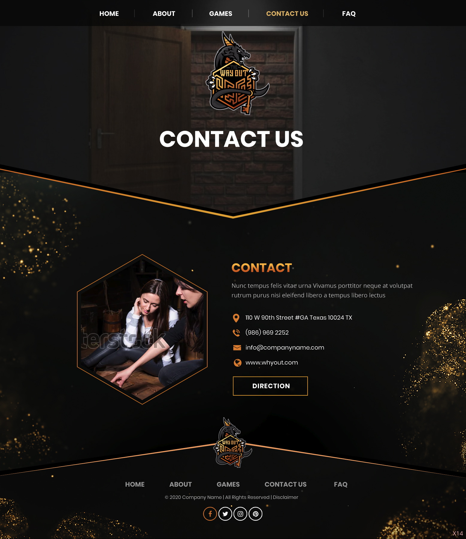 Web Design by pb for The Way Out Gladstone | Design #23663581