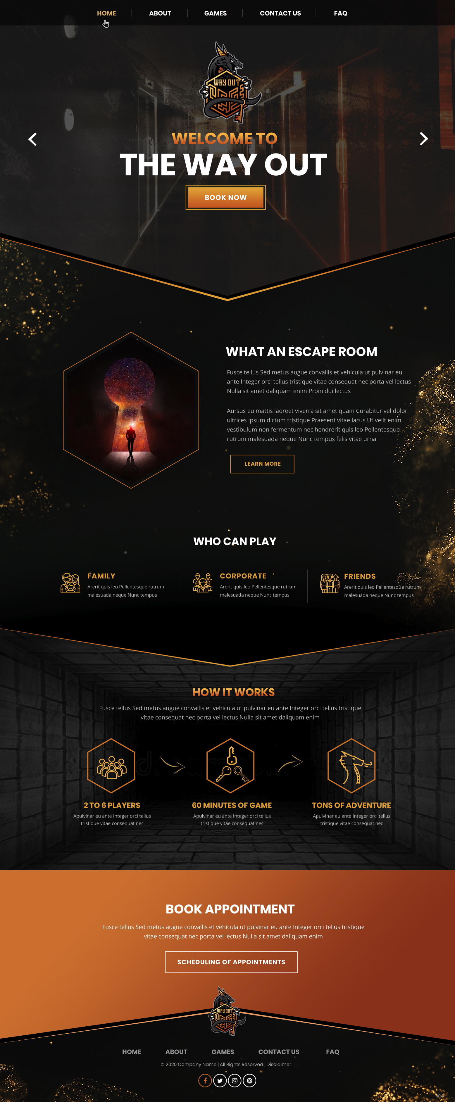 Web Design par pb pour The Way Out Gladstone | Design #23663582