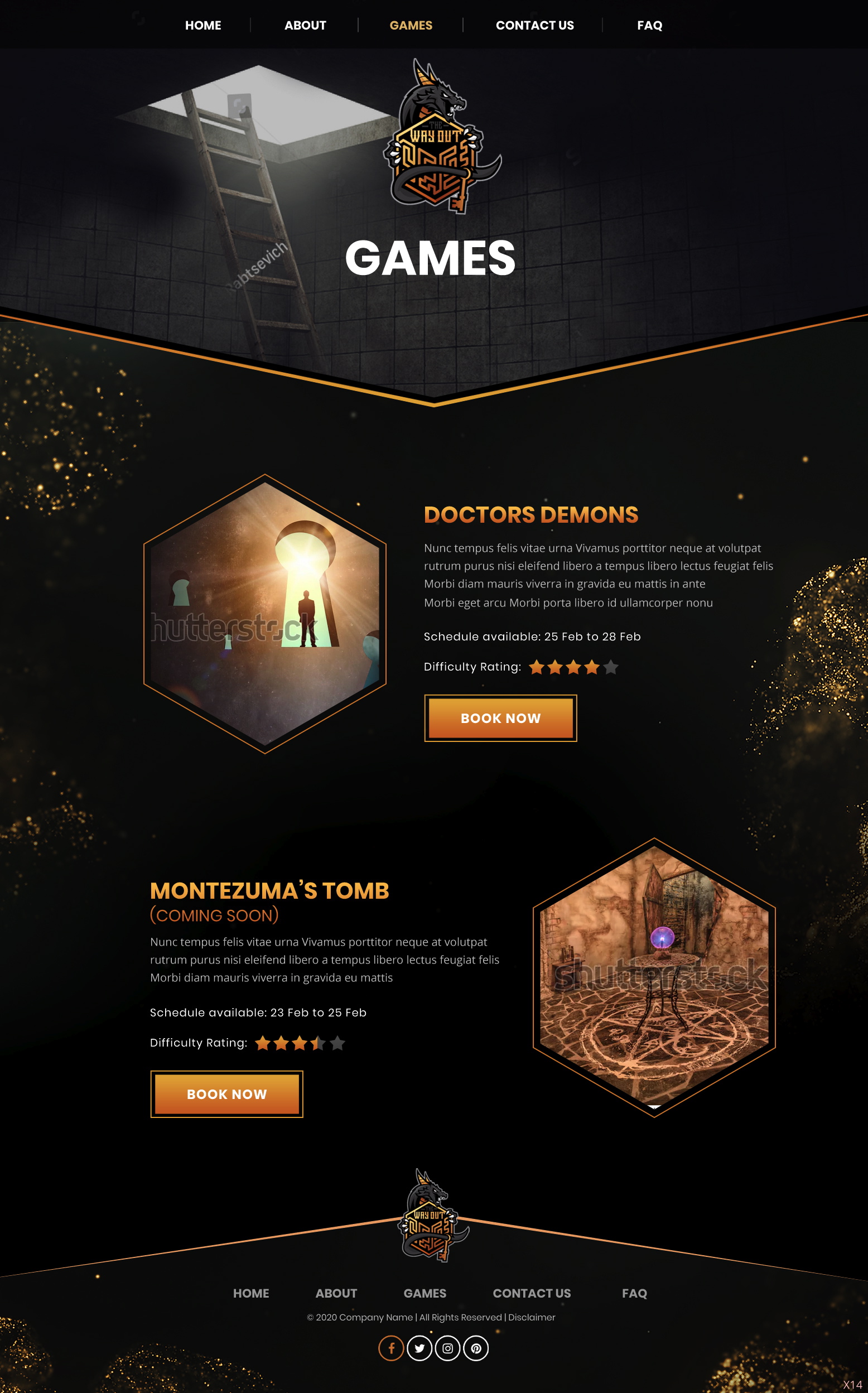 Diseño Web por pb para The Way Out Gladstone | Diseño #23663584