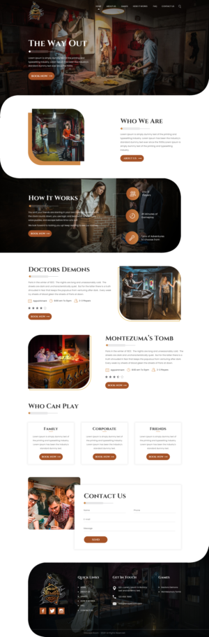 Diseño Web por rightway para The Way Out Gladstone | Diseño: #23658207