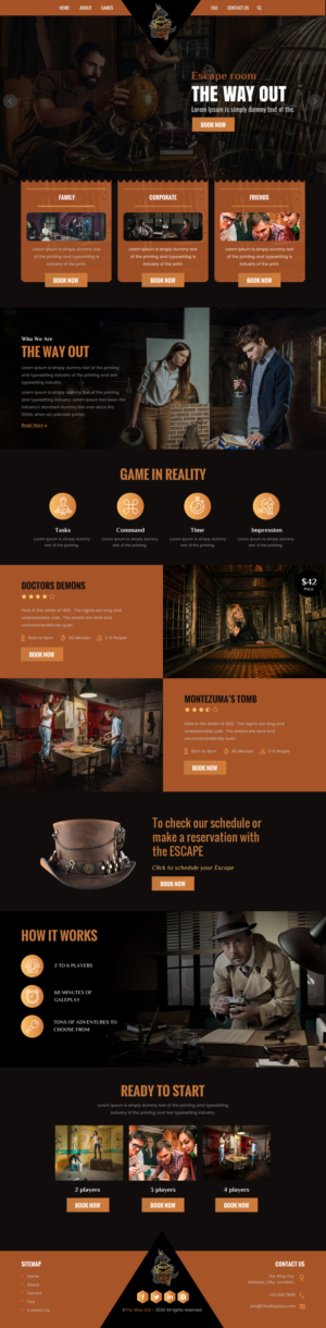 Diseño Web por rightway para The Way Out Gladstone | Diseño: #23658208