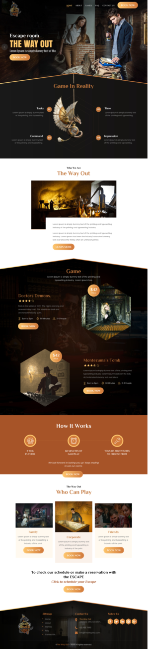 Diseño Web por rightway para The Way Out Gladstone | Diseño: #23658209