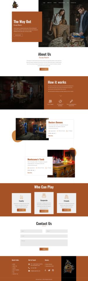 Diseño Web por rightway para The Way Out Gladstone | Diseño: #23658213