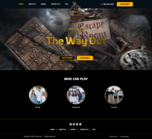 Diseño Web por J&amp;C para The Way Out Gladstone | Diseño: #23649706