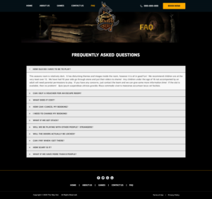 Diseño Web por J&amp;C para The Way Out Gladstone | Diseño: #23649721