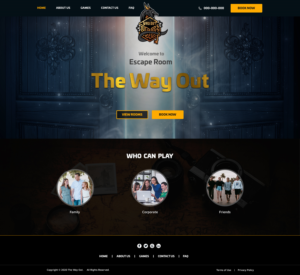 Web Design by J&amp;C for The Way Out Gladstone | Design: #23649760