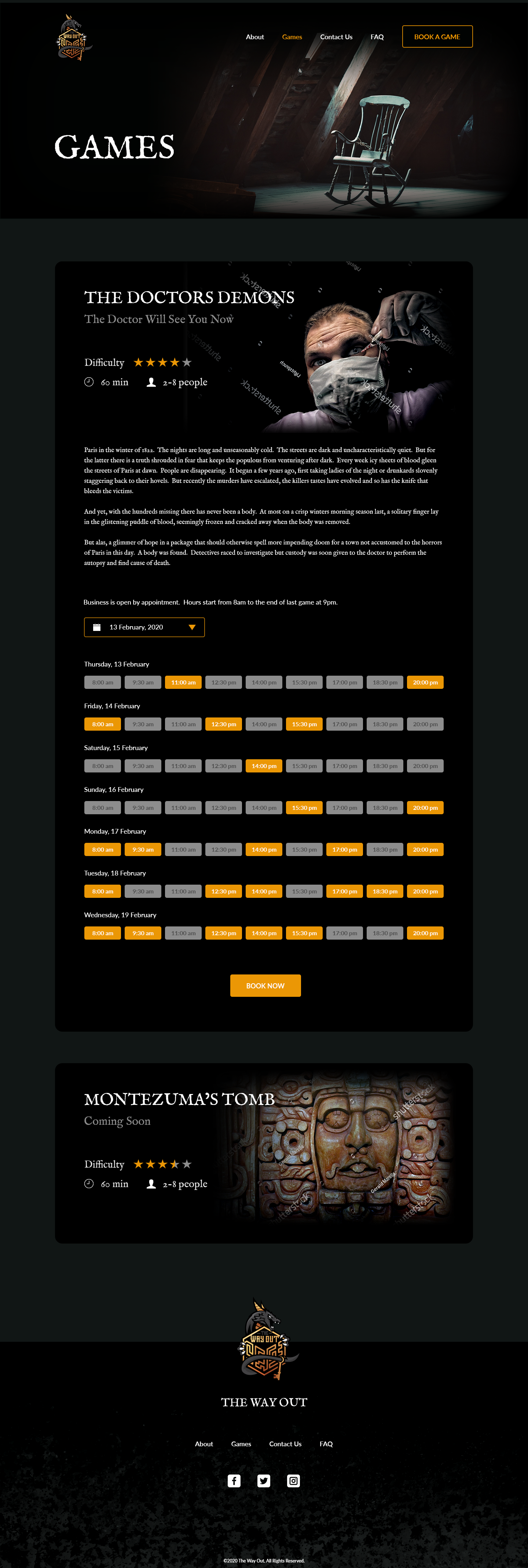 Web-Design von Sol. Design für The Way Out Gladstone | Design #23659586