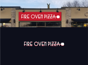 Fire Oven Pizza | Logo-Design von Birdcage