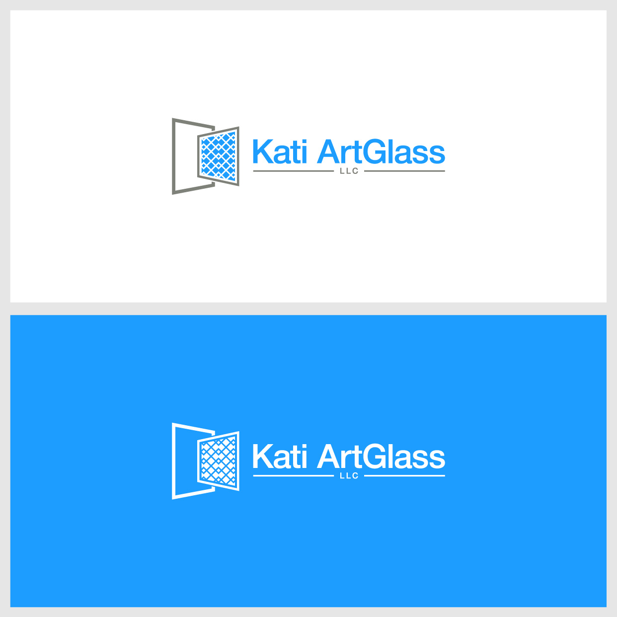 Logo Design by 4tech services for Kati ArtGlass, LLC | Design #23649309