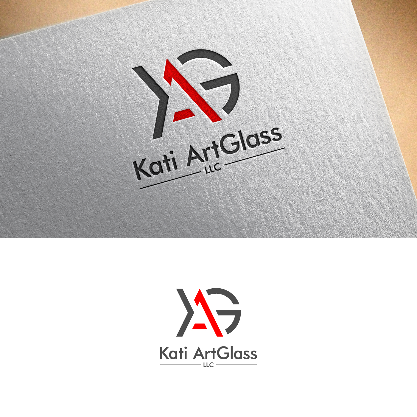 Logo Design by graphicool786 for Kati ArtGlass, LLC | Design #23643295