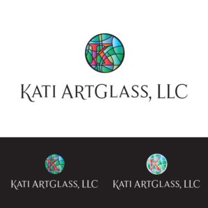 Kati ArtGlass, LLC | Logo Design by Samantha Ward Design