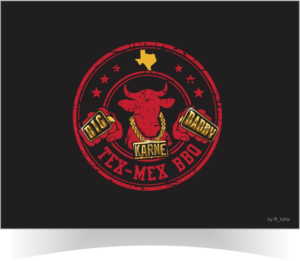 Big Daddy Karne Tex-Mex BBQ | Design de Logo par r-toha