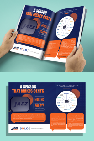 2 Page Magazine ad for Dental Imaging Company | Advertisement Design by Deepak_9_Malhotra
