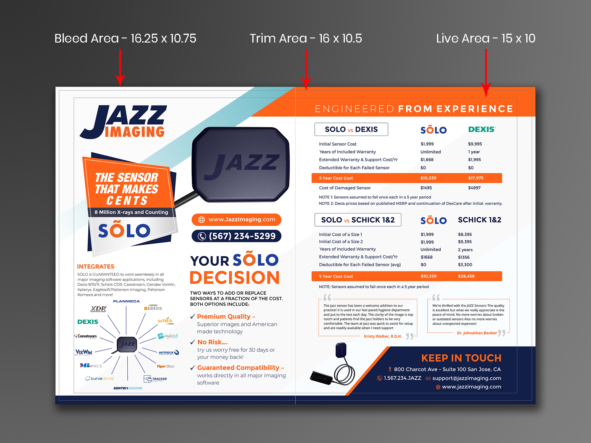 Design Publicitaire par ecorokerz pour JAZZ Imaging | Design #23632830