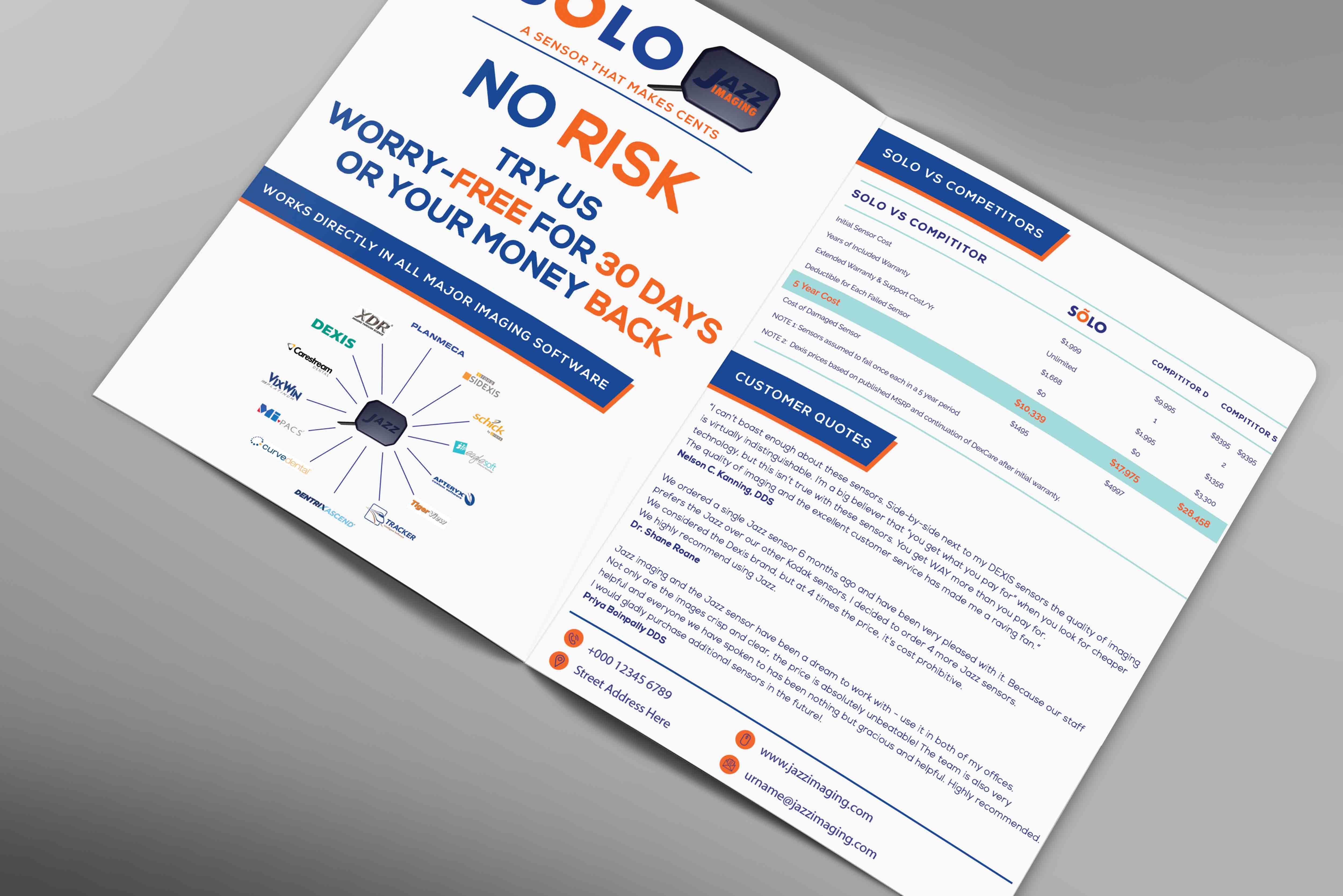 Advertisement Design by Muhammad Saaed for JAZZ Imaging | Design #23611278