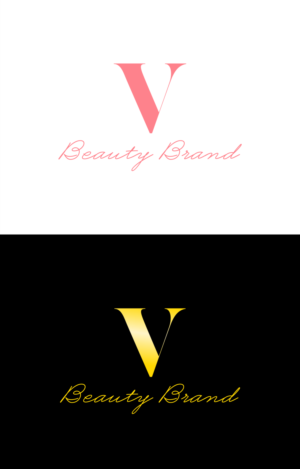 V Beauty Brand | Logo Design by fatiyadesign