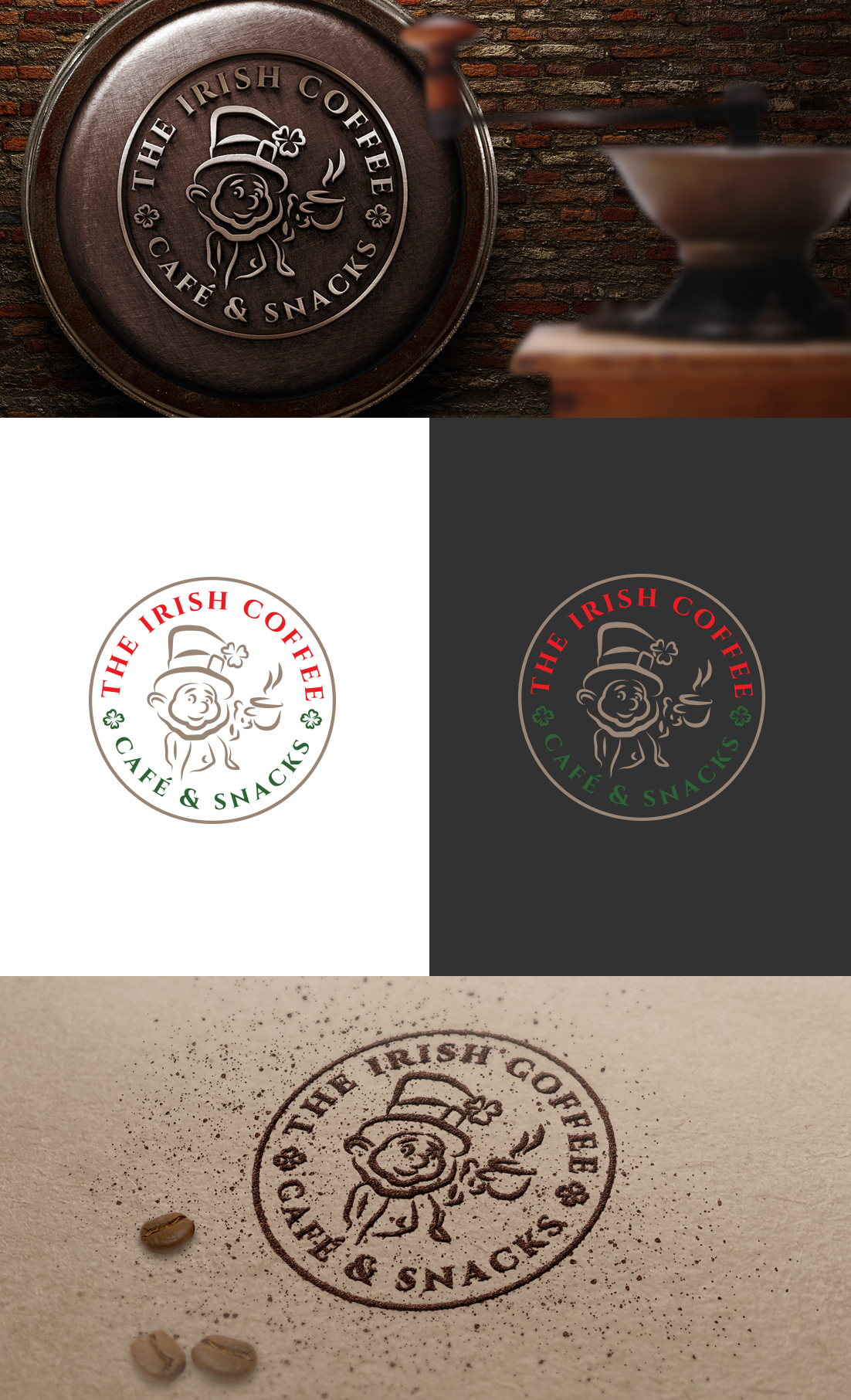 Diseño de Logo por GLDesigns para The Irish Coffee | Diseño #23616368