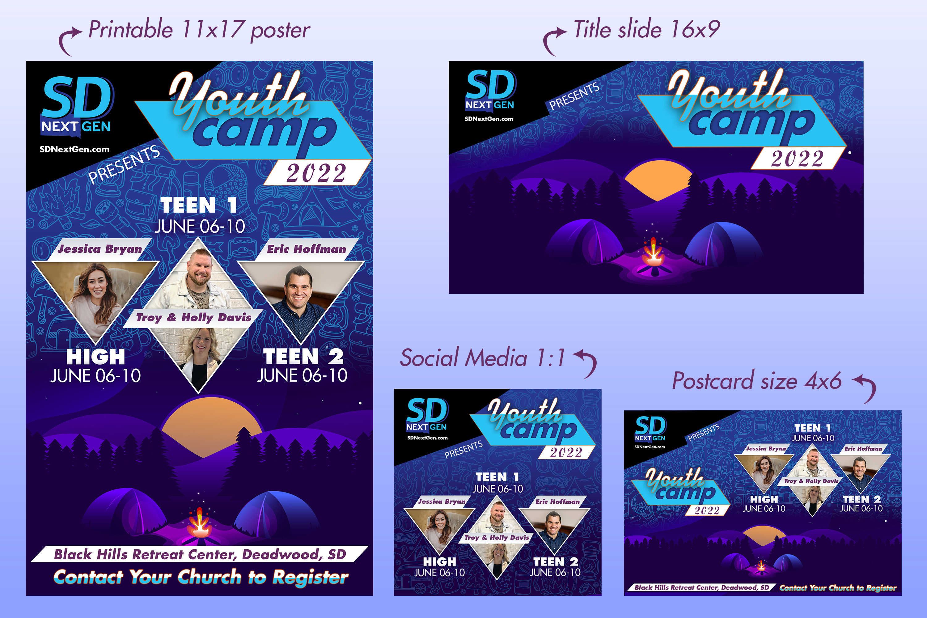 Graphic Design by Chinmayees for South Dakota Assemblies of God | Design #28383828