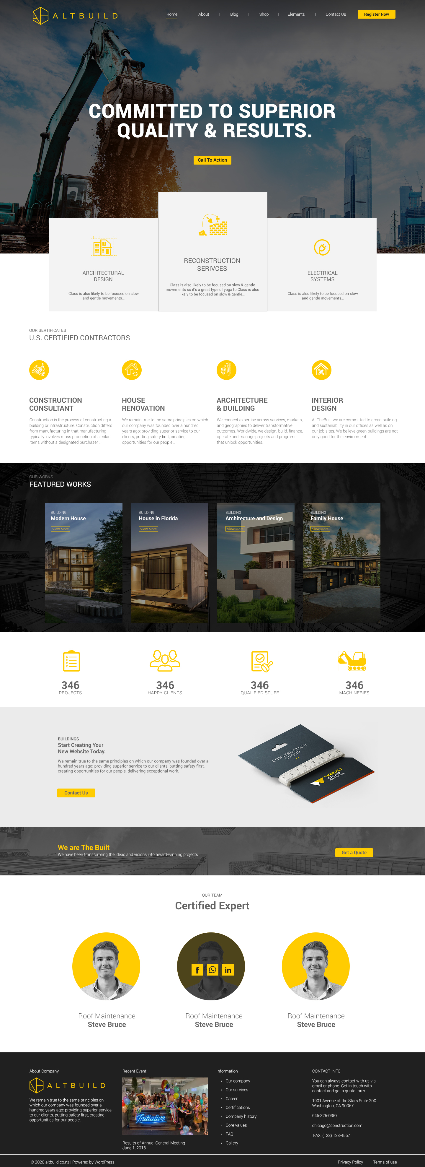 WordPress-Design von Gexton für Altbuild | Design #23623690