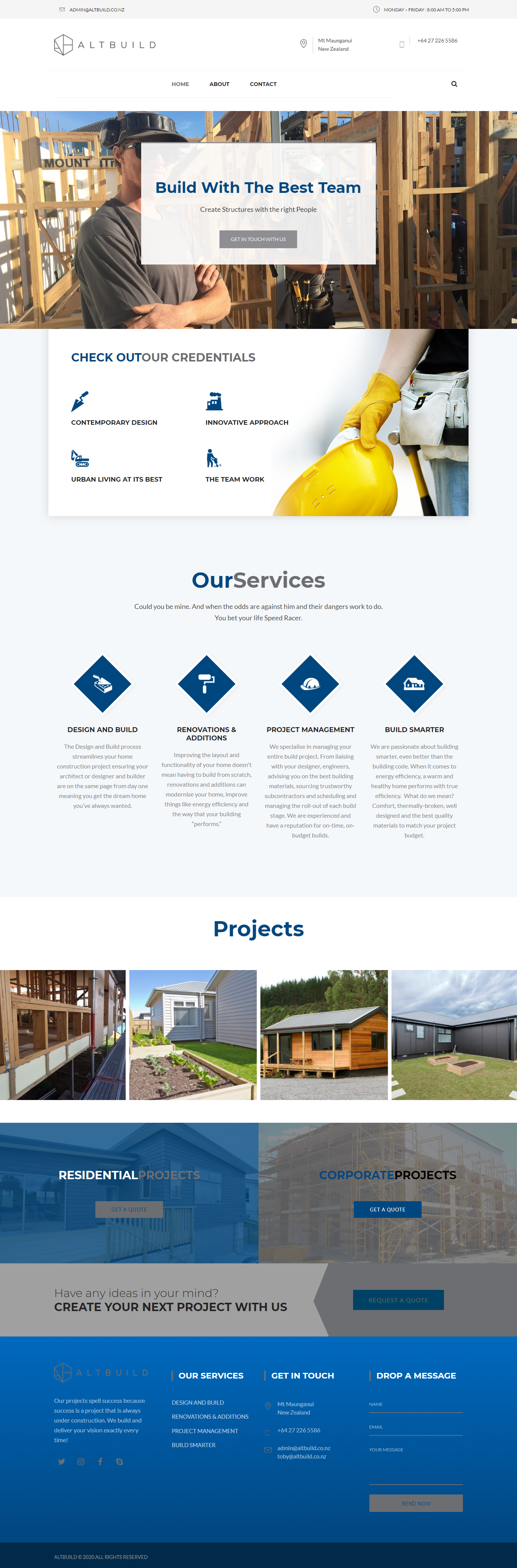 WordPress-Design von AtomikMedia für Altbuild | Design #23630499