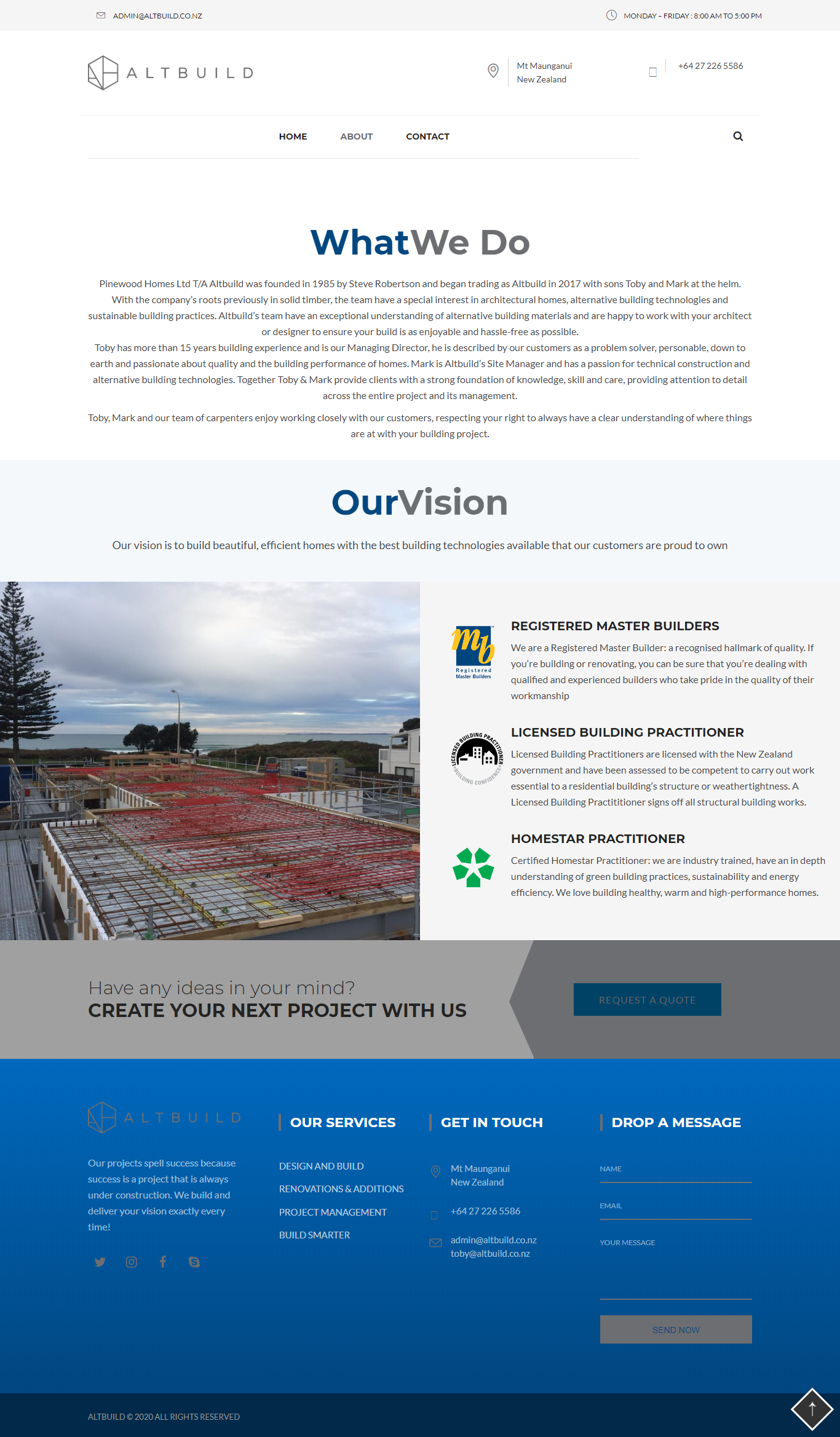 WordPress-Design von AtomikMedia für Altbuild | Design #23630500