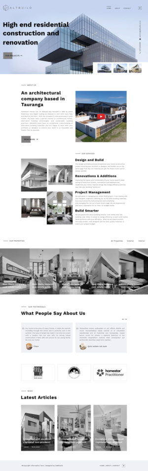Wordpress Design by Da Miracle